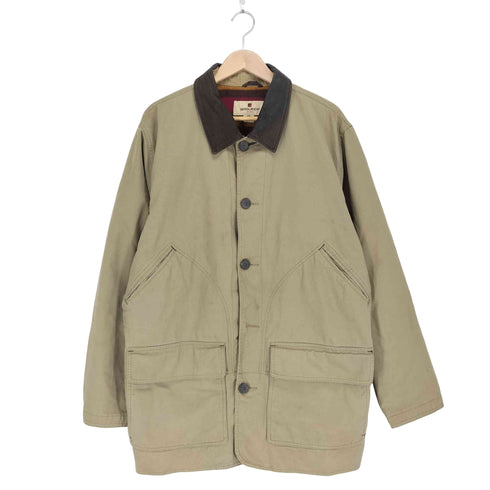 ウールリッチ WOOLRICH ブランケットライナー レザー切替ハンティングジャケット メンズ  L